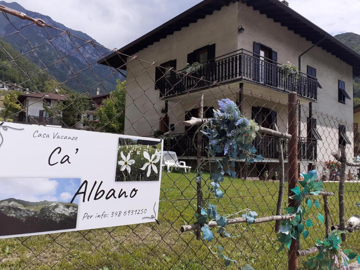 Ca' Albano Apartamento Mezzolago Exterior foto